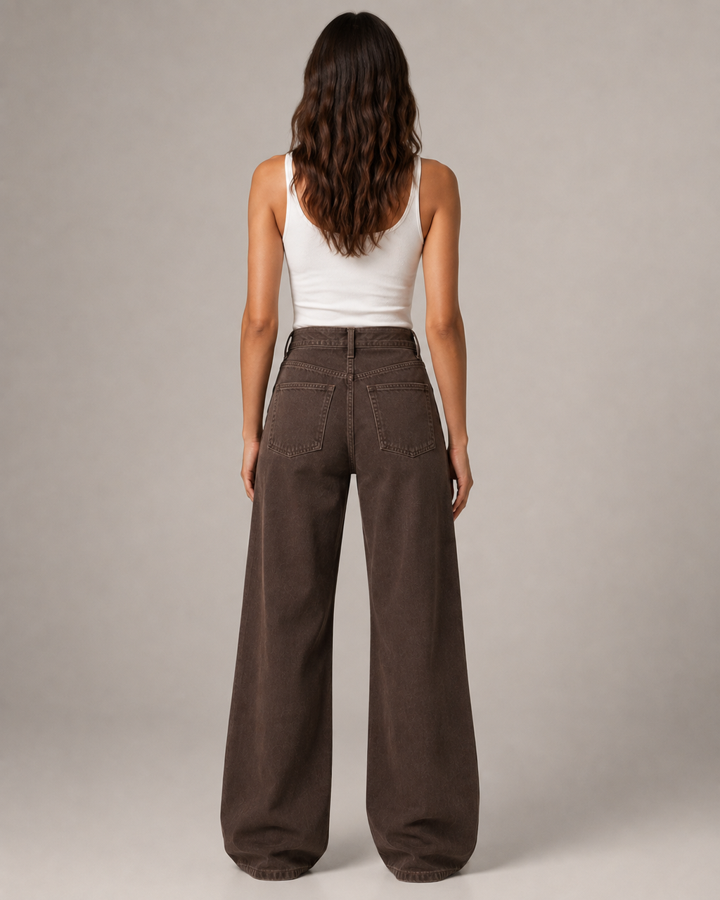 Relaxed-fit Cotton Jeans for Women – Relaxed Fit Full Length Casual Everyday Denim Pants