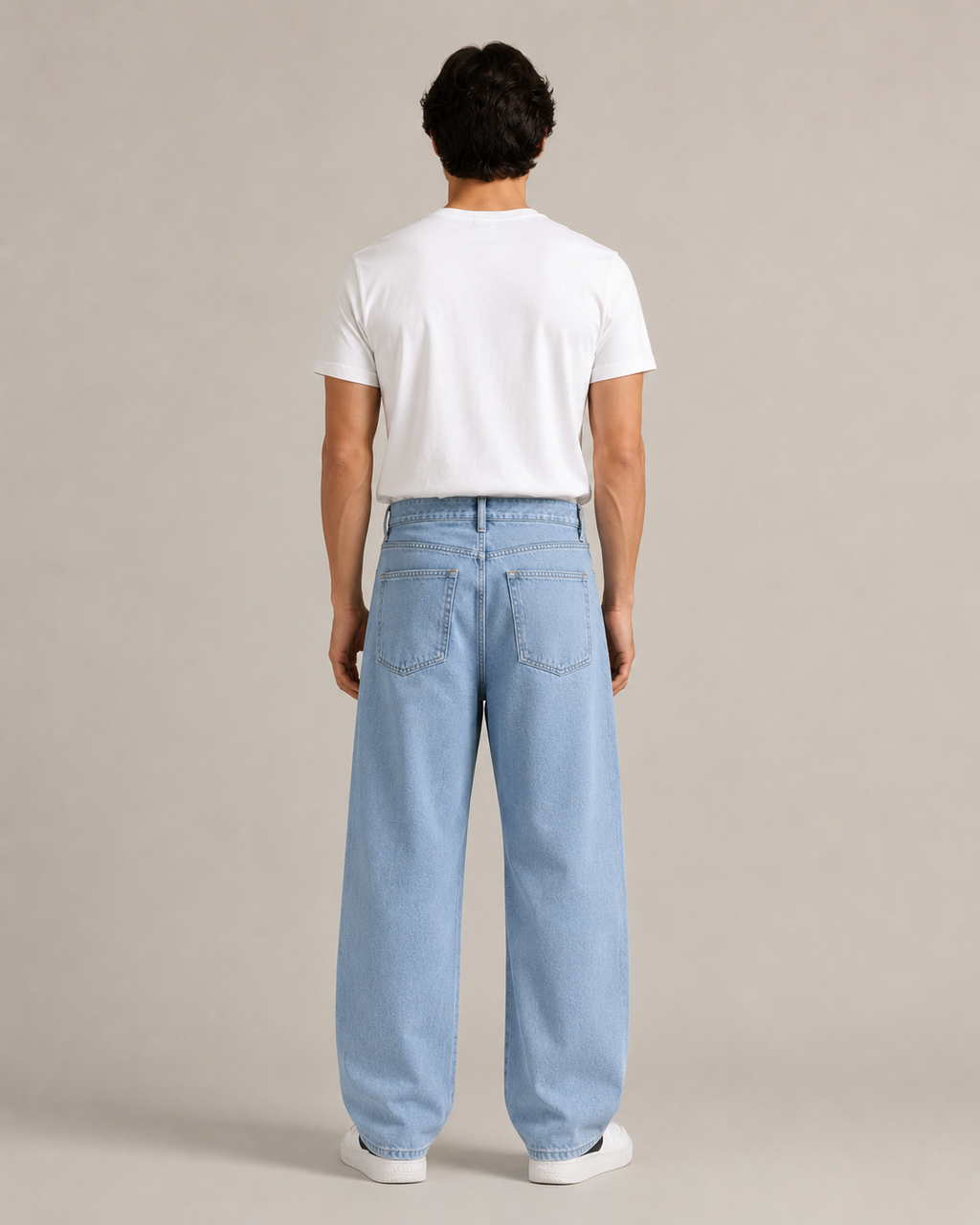 Men's Classic Straight Leg Denim Jeans – Relaxed Fit Casual Everyday Full Length Jeans