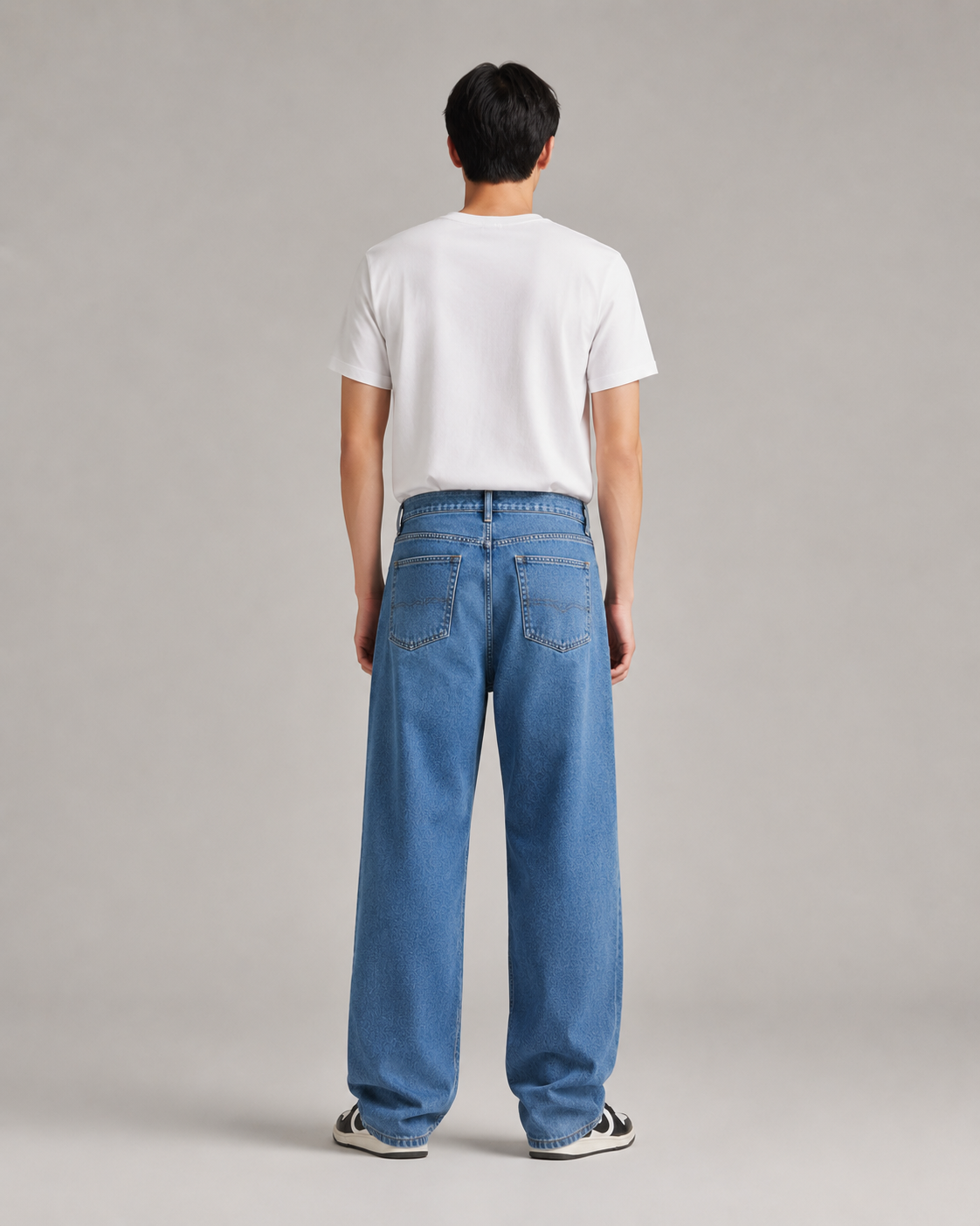 Men's Classic Straight Leg Denim Jeans – Relaxed Fit Casual Everyday Full Length Jeans