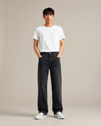 Men's Classic Straight Leg Denim Jeans – Relaxed Fit Casual Everyday Full Length Jeans