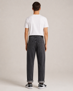 Men's Classic Straight Leg Ankle Denim Jeans – Relaxed Fit Cropped Casual Everyday Jeans