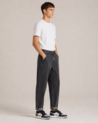 Men's Classic Straight Leg Ankle Denim Jeans – Relaxed Fit Cropped Casual Everyday Jeans