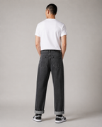 Men's Classic Straight Leg Ankle Denim Jeans – Relaxed Fit Cropped Casual Everyday Jeans