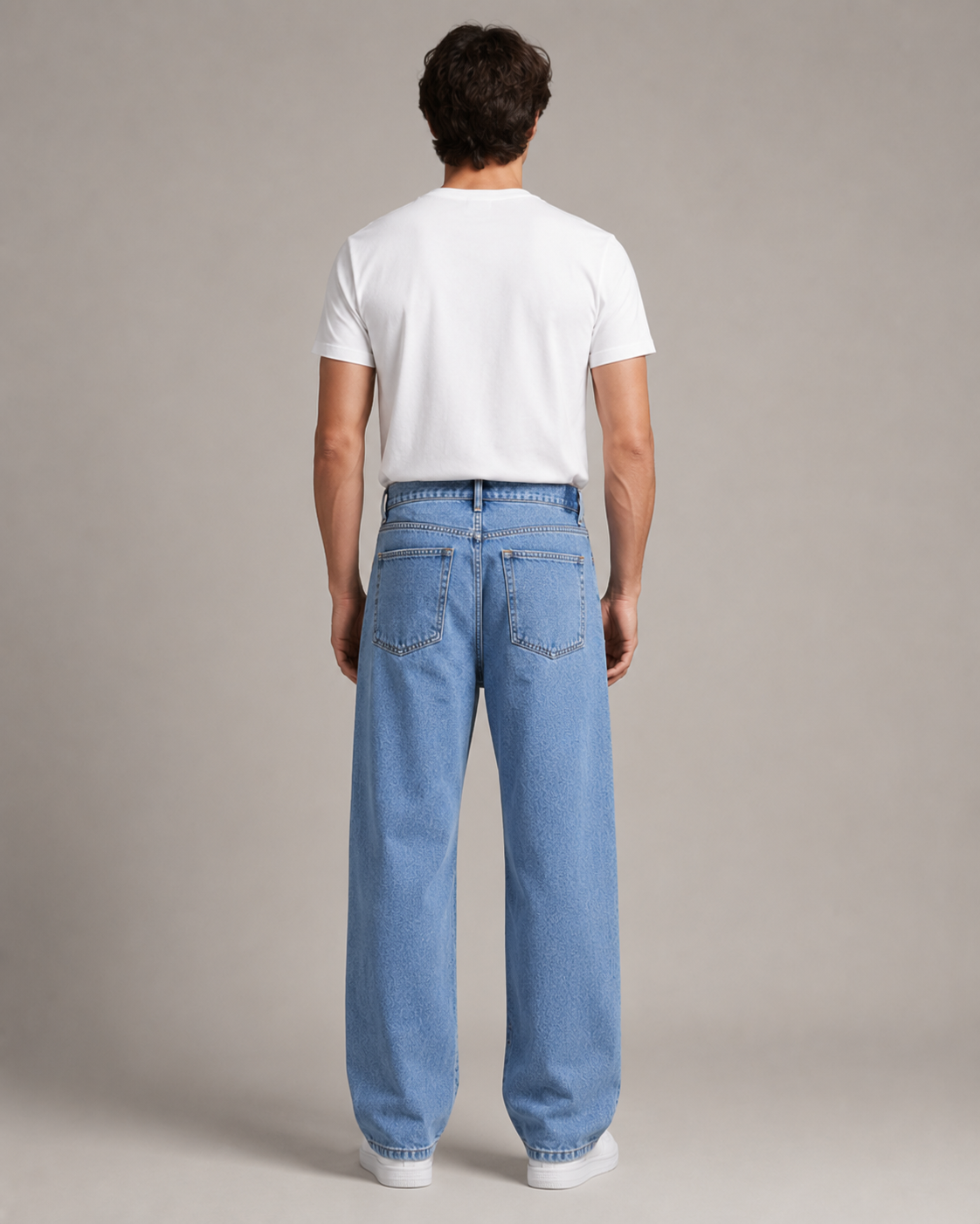 Men's Straight Leg Denim Jeans – Relaxed Fit Casual Everyday Full Length Classic Jeans