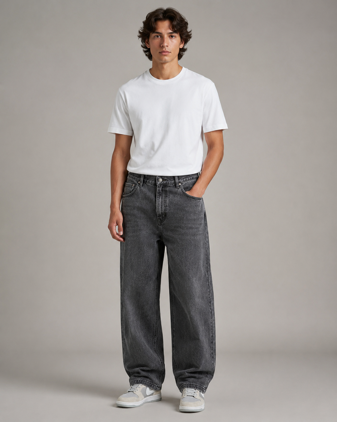 Men's Straight Leg Denim Jeans – Relaxed Fit Casual Everyday Full Length Classic Jeans