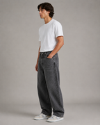 Men's Straight Leg Denim Jeans – Relaxed Fit Casual Everyday Full Length Classic Jeans