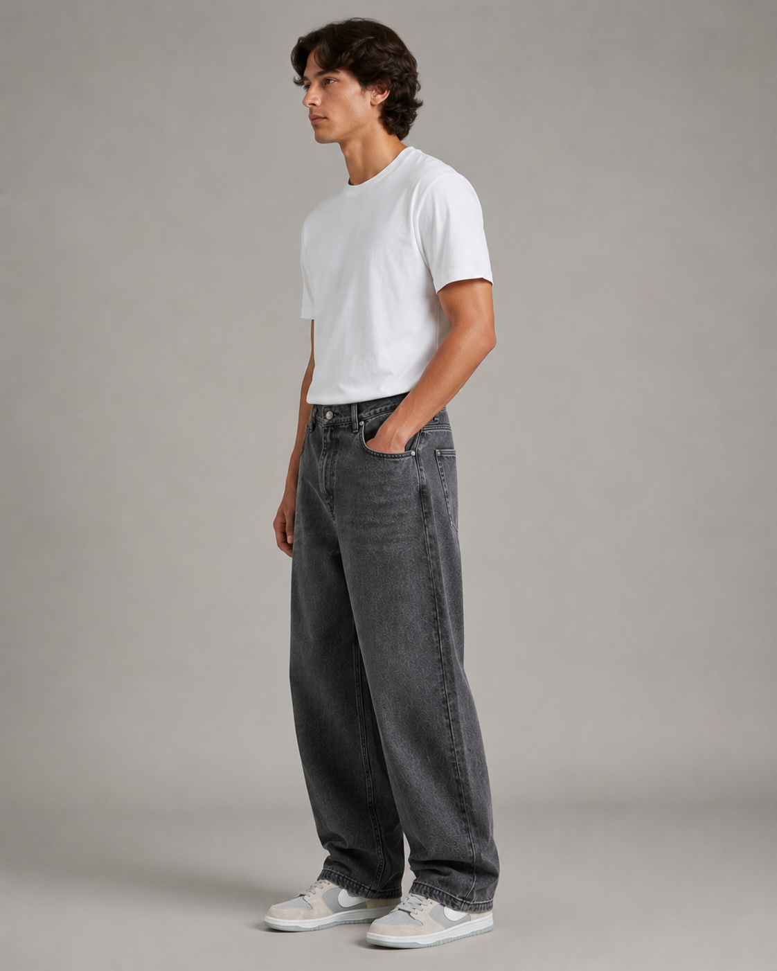 Men's Straight Leg Denim Jeans – Relaxed Fit Casual Everyday Full Length Classic Jeans