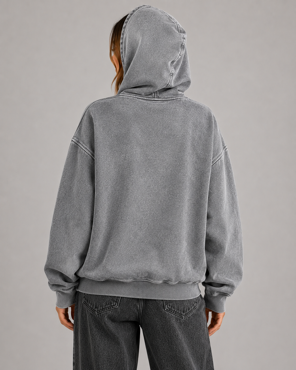 Women's Oversized Pullover Hoodie – Relaxed Fit Cotton Hooded Sweatshirt Casual Streetwear Hoodie