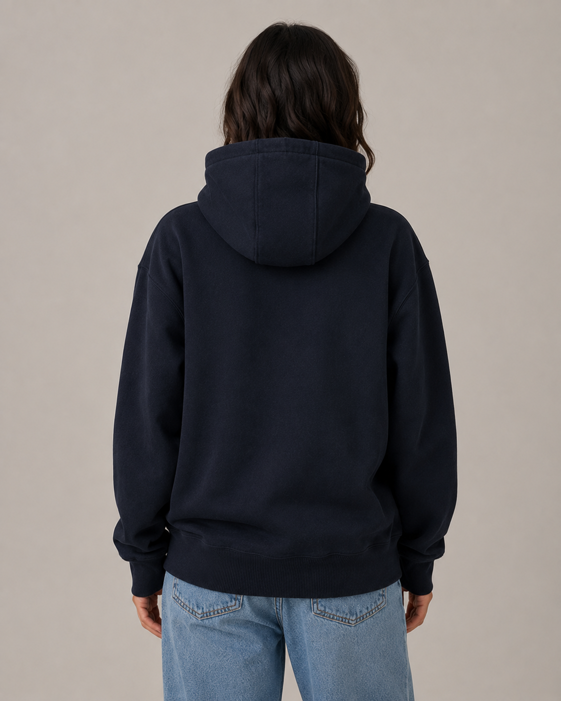 Women's Fleece Lined Oversized Zip Up Hoodie – Hooded Sweatshirt Casual Jacket