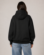 Women's Fleece Lined Oversized Zip Up Hoodie – Hooded Sweatshirt Casual Jacket
