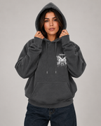 Women's Gothic Graphic Hoodie – Oversized Harajuku Hooded Sweatshirt Streetwear Pullover Hoodie