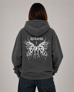 Women's Gothic Graphic Hoodie – Oversized Harajuku Hooded Sweatshirt Streetwear Pullover Hoodie