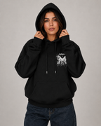 Women's Gothic Graphic Hoodie – Oversized Harajuku Hooded Sweatshirt Streetwear Pullover Hoodie