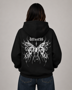 Women's Gothic Graphic Hoodie – Oversized Harajuku Hooded Sweatshirt Streetwear Pullover Hoodie