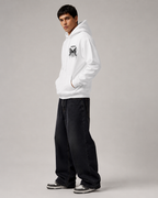 Men's Gothic Graphic Hoodie – Oversized Harajuku Hooded Sweatshirt Streetwear Pullover Hoodie