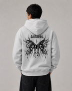 Men's Gothic Graphic Hoodie – Oversized Harajuku Hooded Sweatshirt Streetwear Pullover Hoodie