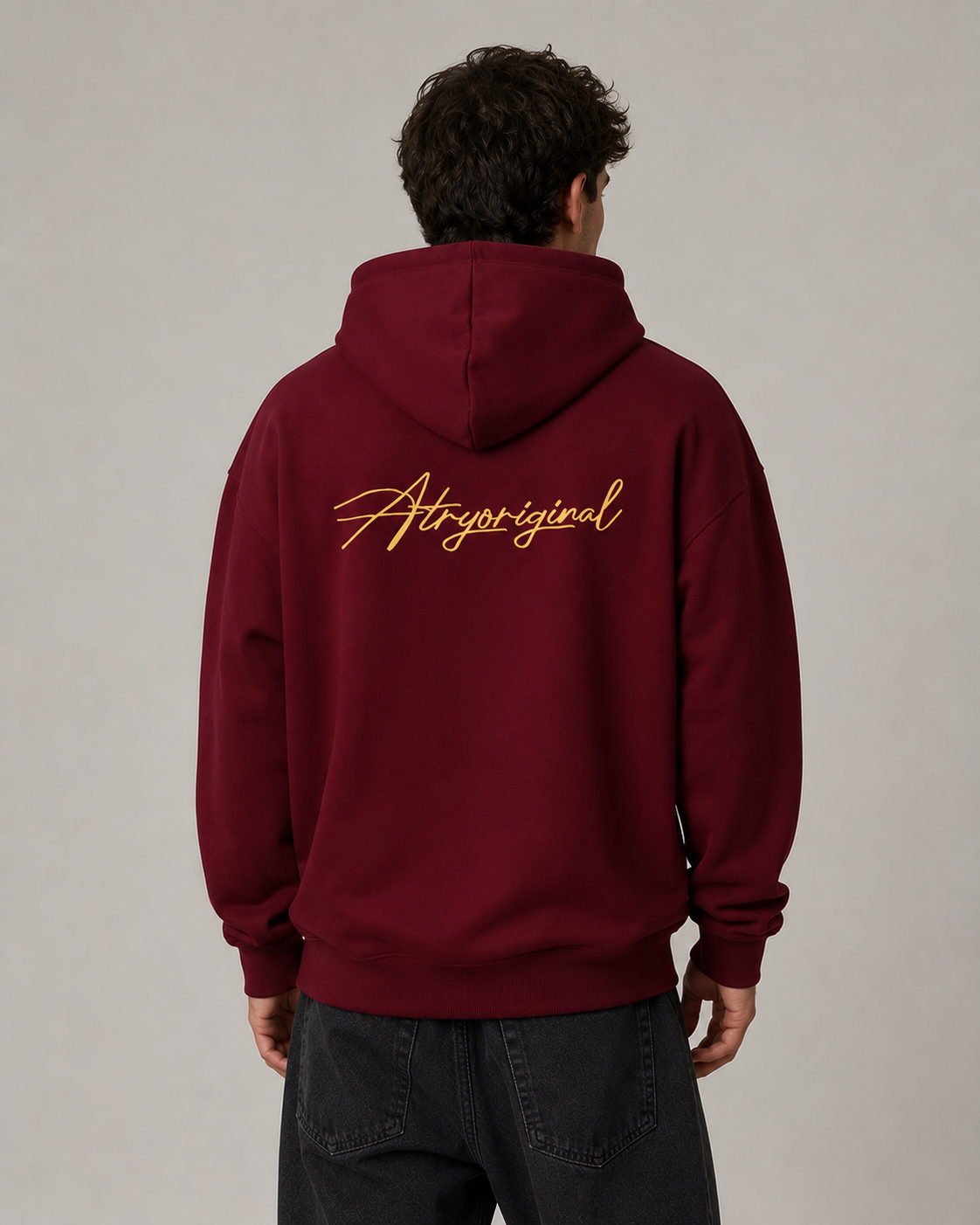 Men's Fleece Lined Pullover Hoodie – Relaxed Fit Graphic Hooded Sweatshirt Casual Streetwear Hoodie