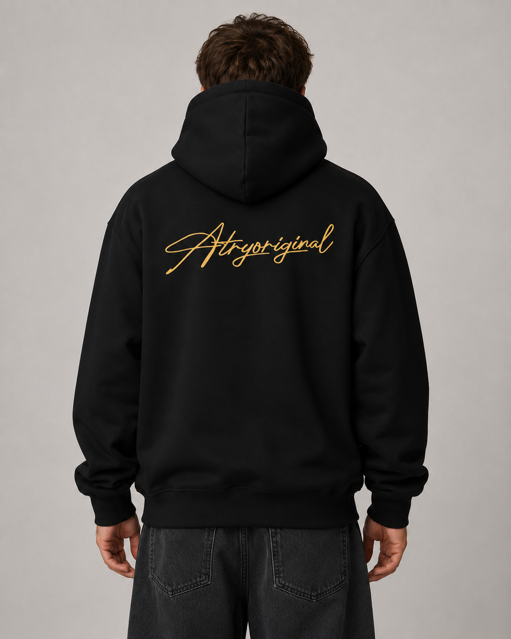 Men's Fleece Lined Pullover Hoodie – Relaxed Fit Graphic Hooded Sweatshirt Casual Streetwear Hoodie