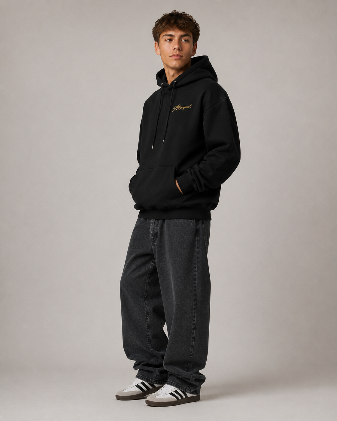 Men's Fleece Lined Pullover Hoodie – Relaxed Fit Graphic Hooded Sweatshirt Casual Streetwear Hoodie