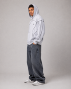 Men's Fleece Lined Hooded Sweatshirt – Relaxed Fit Casual Streetwear Jacket