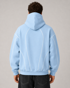 Men's Fleece Lined Hooded Sweatshirt – Relaxed Fit Casual Streetwear Jacket