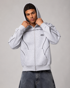Men's Fleece Lined Hooded Sweatshirt – Relaxed Fit Casual Streetwear Jacket