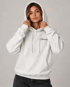 Women's Fleece Lined Pullover Hoodie – Relaxed Fit Graphic Hooded Sweatshirt Casual Streetwear Hoodie
