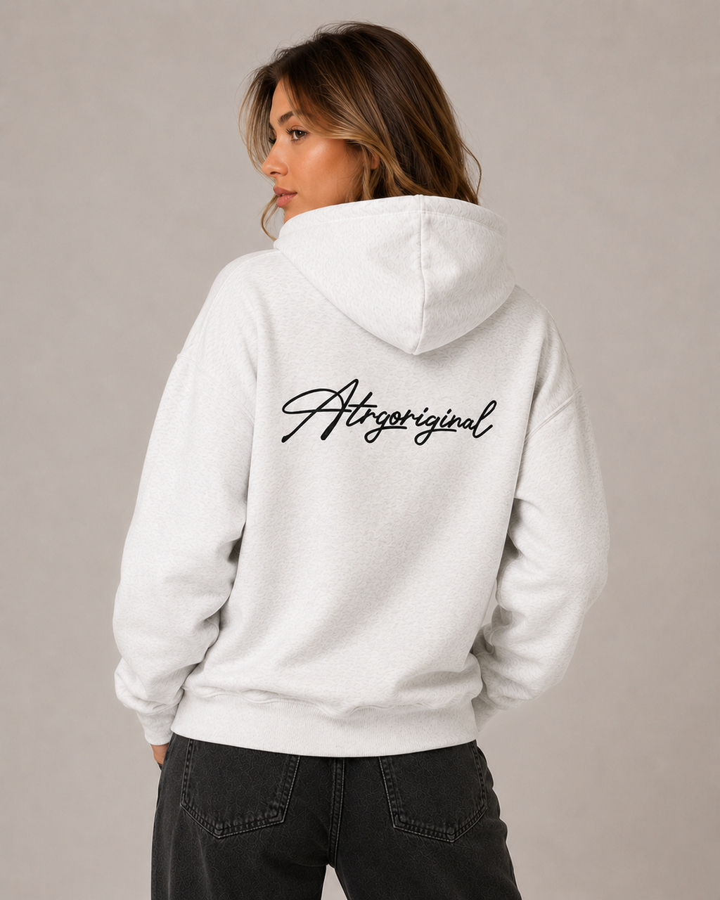 Women's Fleece Lined Pullover Hoodie – Relaxed Fit Graphic Hooded Sweatshirt Casual Streetwear Hoodie