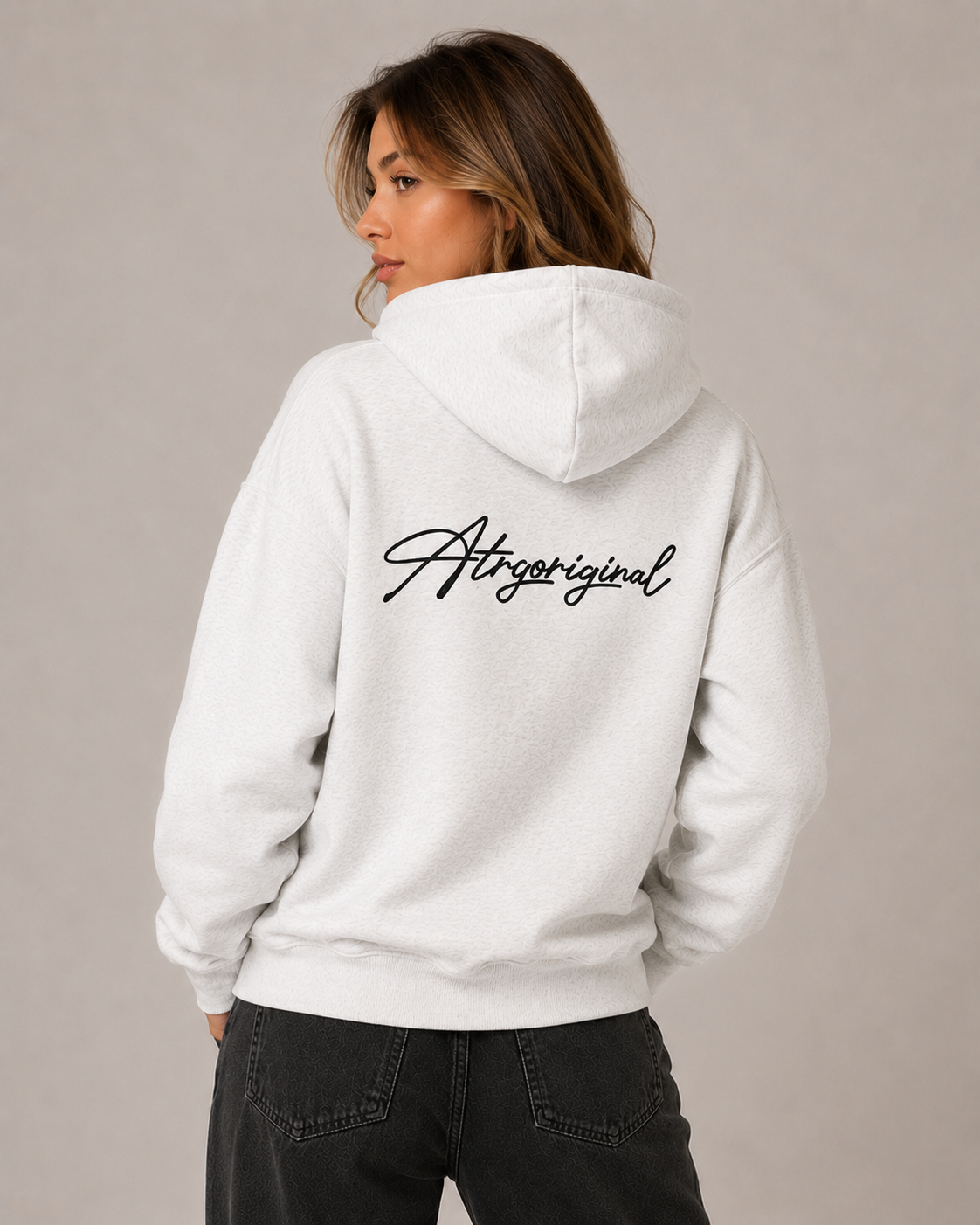 Women's Fleece Lined Pullover Hoodie – Relaxed Fit Graphic Hooded Sweatshirt Casual Streetwear Hoodie