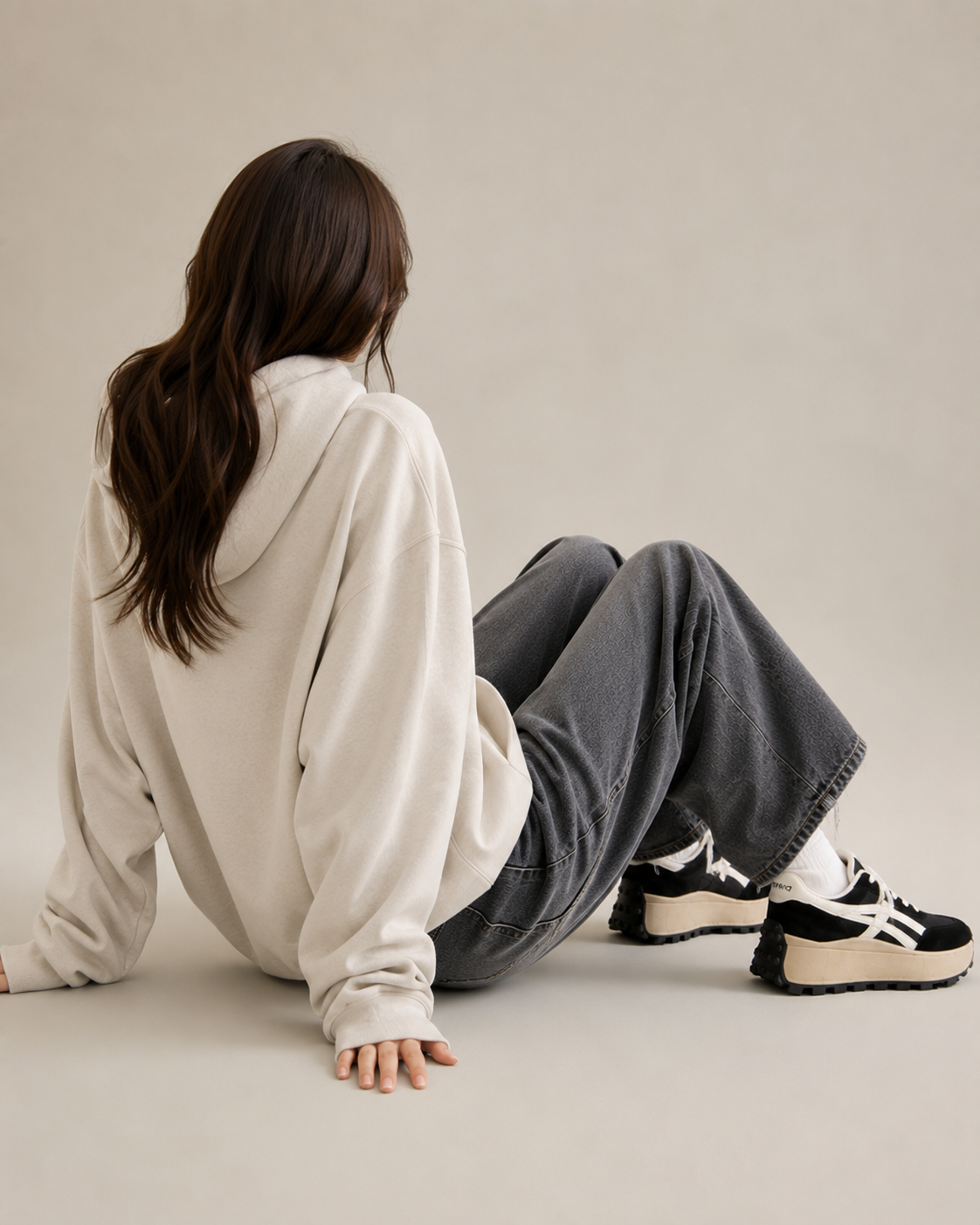 Women's Chunky Sneakers – Platform Lace Up Casual Walking Streetwear Fashion Shoes