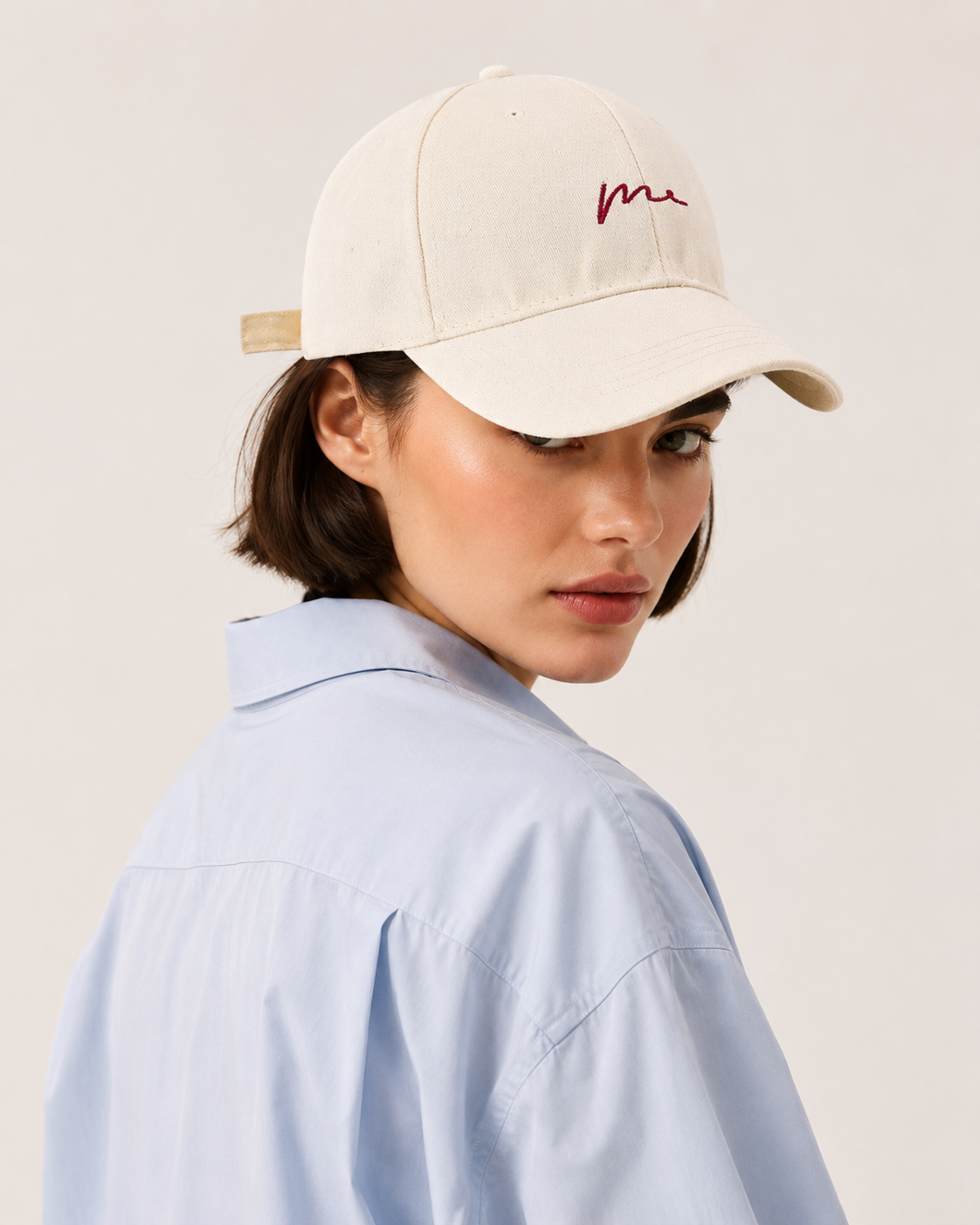 Minimalist Cotton Baseball Cap – Adjustable Dad Hat Casual Unisex Embroidered Everyday Cap
