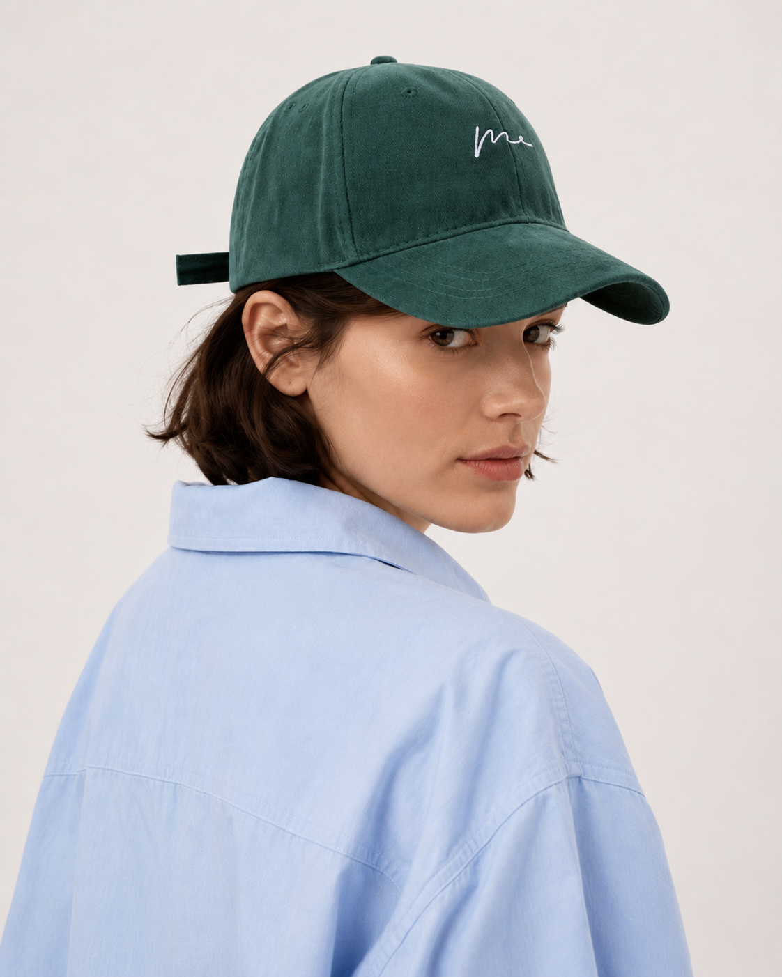 Minimalist Cotton Baseball Cap – Adjustable Dad Hat Casual Unisex Embroidered Everyday Cap
